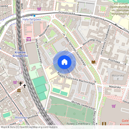 al. Ignacego Daszyńskiego, Grzegórzki, Grzegórzki, Kraków, małopolskie