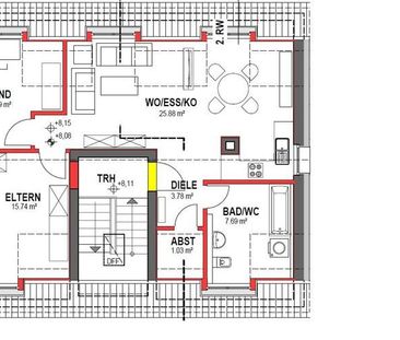 Leben in Laim: ausgebaute 3-Zimmer-Dachgeschoss-Wohnung - Photo 2