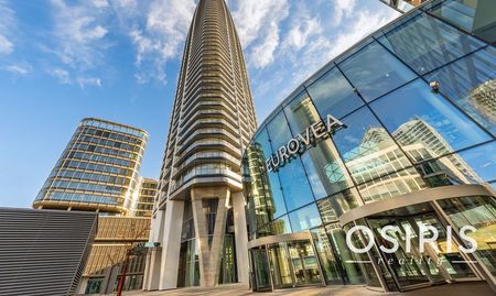 Klimatizovaný 2 izbový byt s terasou v Eurovea Tower, 1x parkovanie - Photo 4