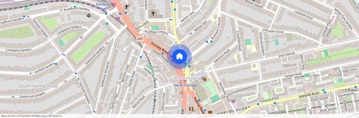 Swiss Cottage, Swiss Cottage, NW3