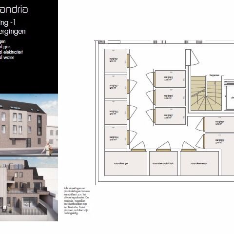 Gelijkvloers Appartement met 1 Slpk, terras en parking - Photo 1