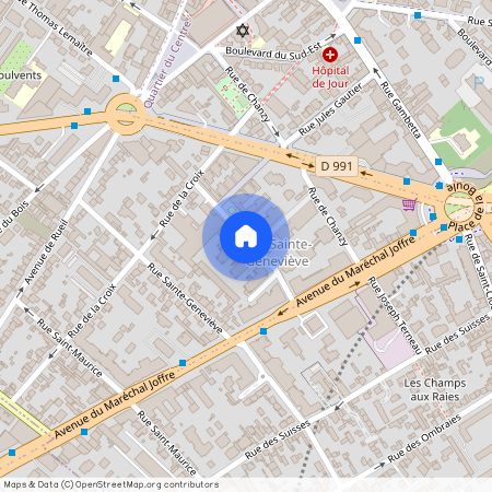 Rue Abdelmalek Sayad, Francja, Nanterre