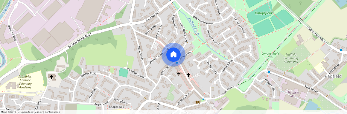 Station Road, Hadfield, Glossop