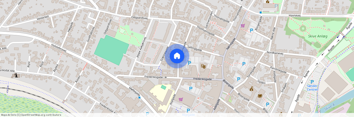 Christiansgade 9 1. TV 7800 Skive