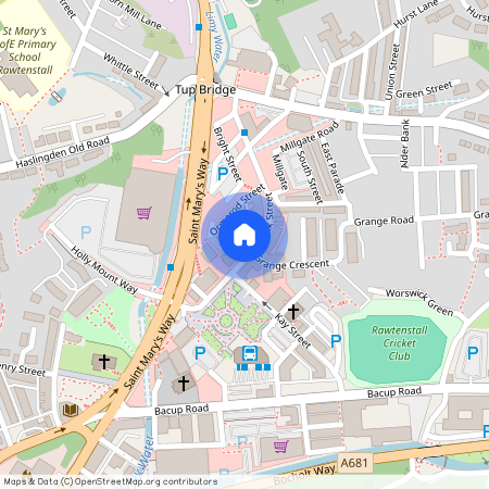 Bank Street, Rawtenstall, Rossendale, Lancs, BB4