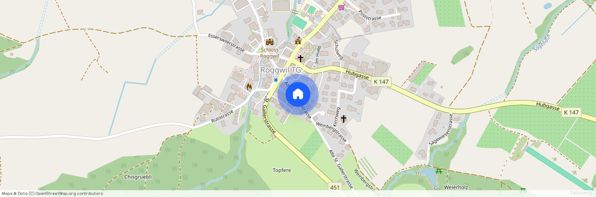 9325, Roggwil TG, Alte St. Gallerstrasse