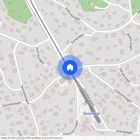 Generalsvägen, Österskär