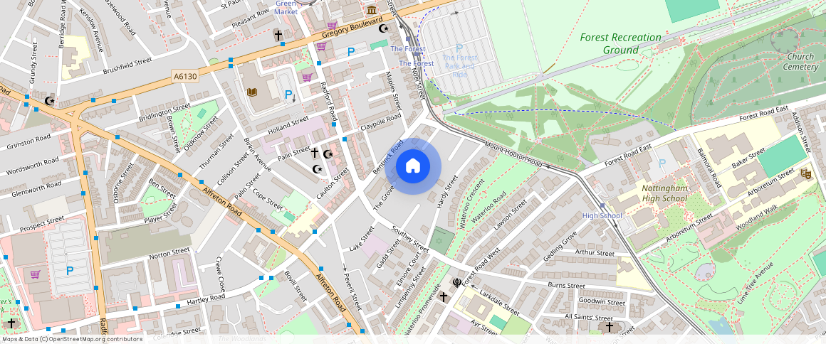 ** Weston Avenue, The Arboretum, Nottingham, NG7