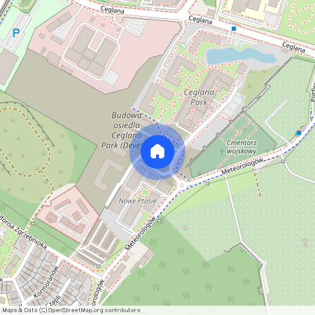 ul. Meteorologów, Brynów-Osiedle Zgrzebnioka, Katowice, śląskie