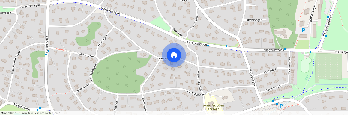 Vasseurs väg, Danderyd