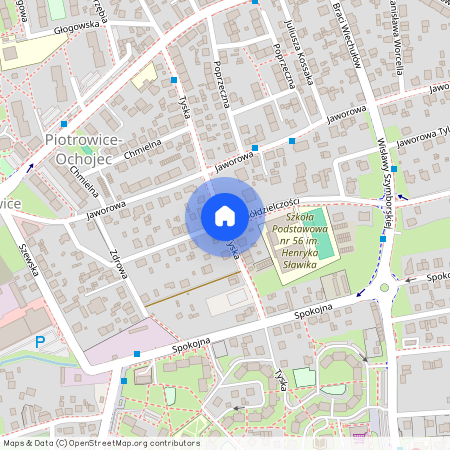 ul. Tyska, Piotrowice-Ochojec, Katowice, śląskie