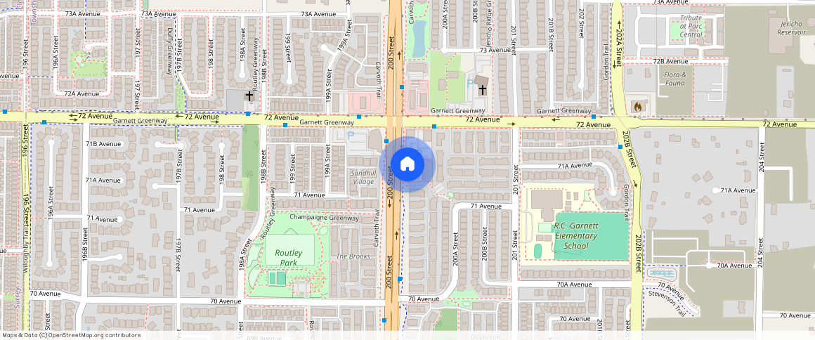 google map, Township of Langley, Township of Langley, Metro Vancouver, V2Y 3B9