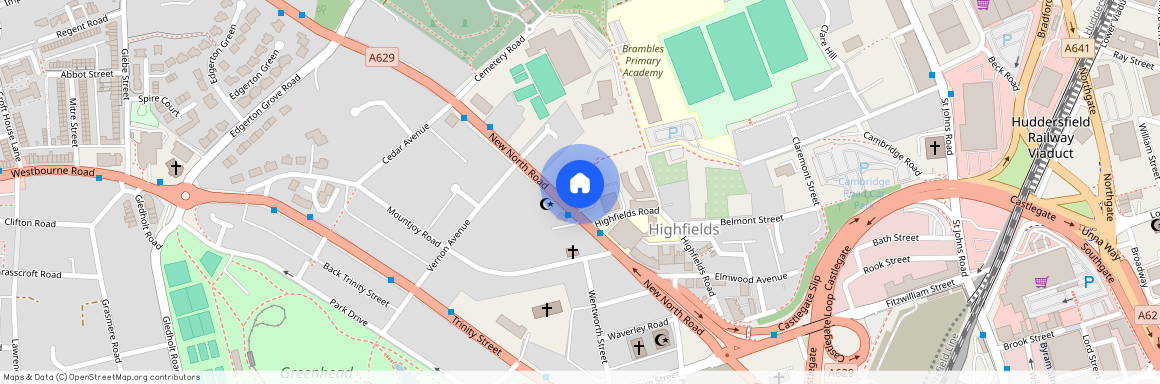 Sherwood House, 70 New North Road, Huddersfield, HD1