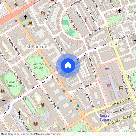 Tavistock Place, London