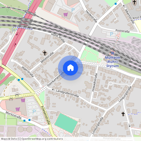 Steinkampstraße 21, 45476 Nordrhein-Westfalen - Mülheim (Ruhr)