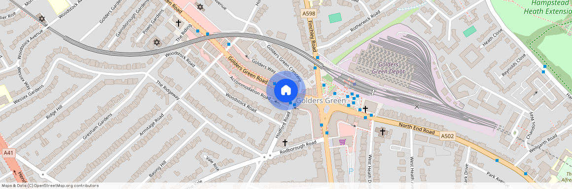 Eagle Lodge, Golders Green Road NW11