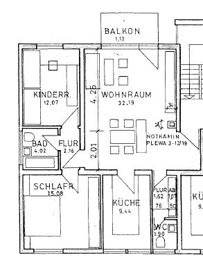 Zeitlose 3-Zimmer-Wohnung mit Südbalkon in Ruhiger Lage | Gladbeck-Brauck | ca. 79 m² - Photo 4