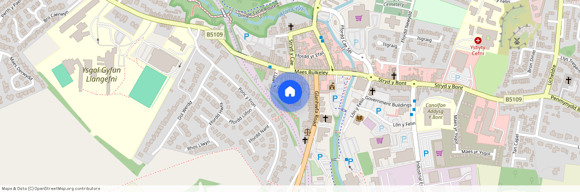 Flat 2, Mill House, Llawr Y Dref, Llangefni, Gwynedd