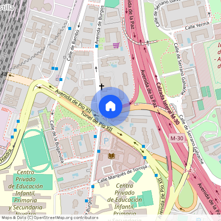 Avenida de Pío XII, Madrid, Community of Madrid 28010