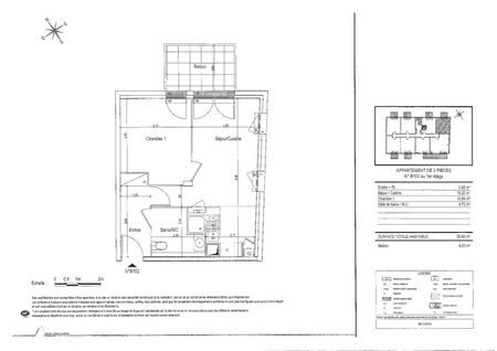 Location Appartement 2 pièces 39m² NANTES 44000 - Photo 5