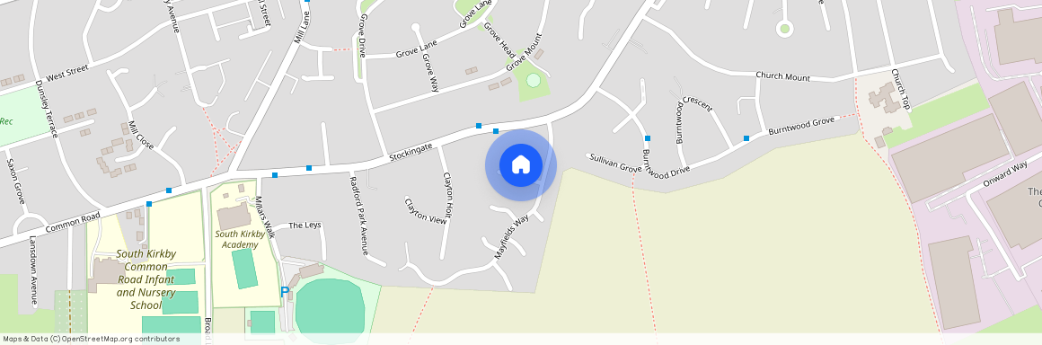 Mountfields Walk, South Kirkby, Pontefract, West Yorkshire, WF9