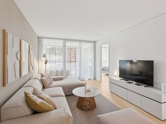 Des appartements meublés au charme madrilène dans le plus grand centre commercial de Suisse - Photo 1