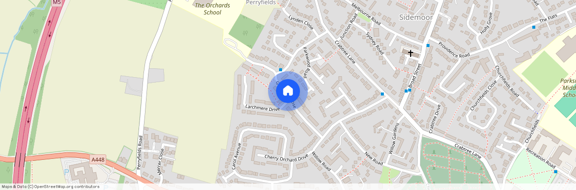 Grayshott Close, Bromsgrove, B61