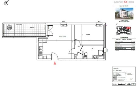 location Appartement T2 DE 43.9m² À SAINT EGREVE - Photo 2