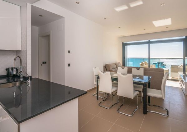 Luxury Apartment Ocean Views Poniente Beach Benidorm Long Term Rental