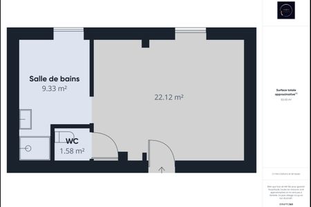 Appartement de type 2 en rez de chaussé - Photo 5