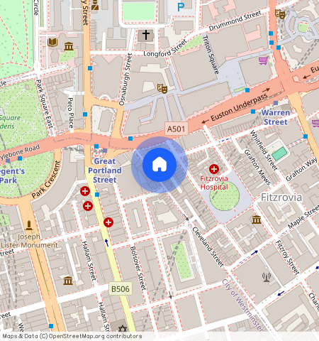 ** Warren Mews, London, W1T 6PA