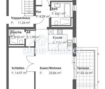 Exklusive 3-Zimmer-Wohnung mit Balkon - Photo 4