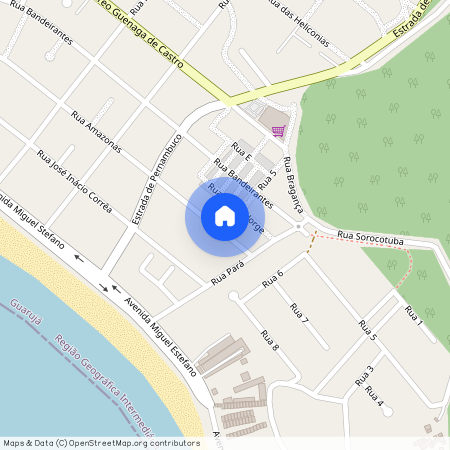 Rua Amazonas, 765 - Lado Praia - Loteamento João Batista Julião, Guarujá, São Paulo, 11443530