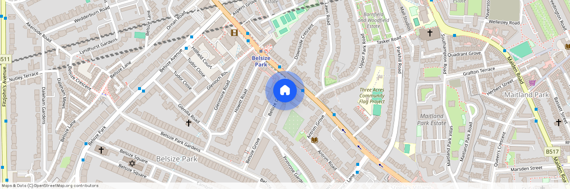 Belsize Grove, Belsize Park NW3