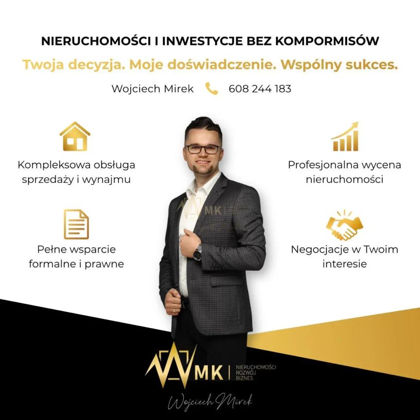 Komfortowe 3-pokojowe mieszkanie z klimatyzacją, miejscem postojowym i komórką lokatorską | Tarnów, (Tarnów)InformacjeTarnów - Фото 1