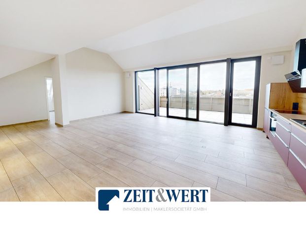 Erftstadt-Lechenich! Erstklassige 3,5-Zimmer-Mietwohnung auf ca. 132 m² mit üppiger Dachterrasse, 2 Bädern sowie 2 TG-Stellplätzen! (Zeitmietvertrag für 2 Jahre) (SN 4787) - Photo 1