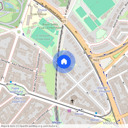 Avenue Ernest Cambier, 5, 4, 1030, Schaerbeek