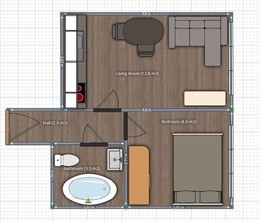 1 Bed Flat, T L House, LU1 - Photo 3