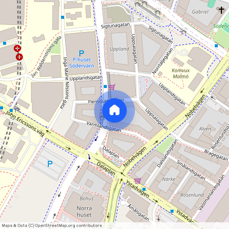 Södervärn, Malmö, Skåne, Södra Förstadsgatan 128 A