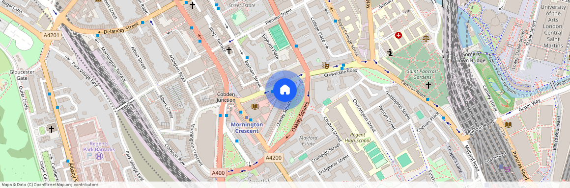 Oakley Square, Camden Town, Camden