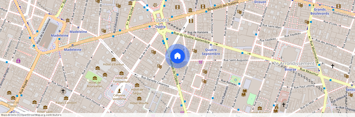 Antin 14, Rue d'Antin, Paris