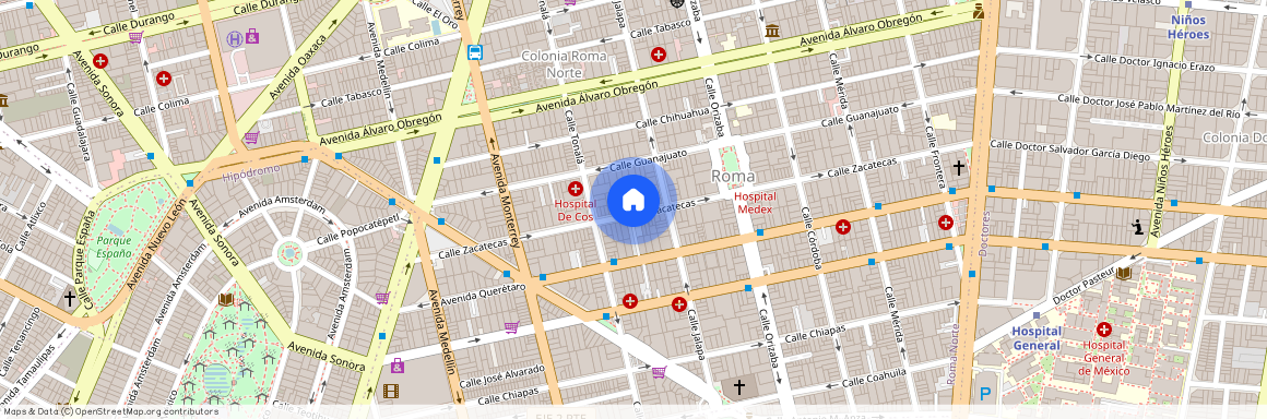 zacatecas #145, Colonia Roma Norte, C.P. 06700, Df / Cdmx