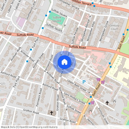 Suffolk Walk, Great Norwood Street, GL50