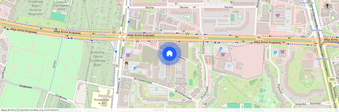 ul. Żegiestowska, Gaj, Krzyki, Wrocław, dolnośląskie