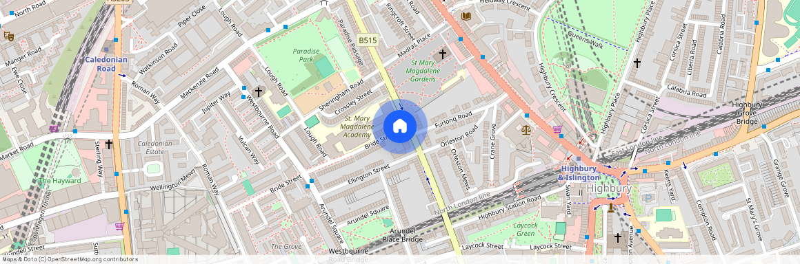 Bride Street, Islington, London, N7 8PY, UK