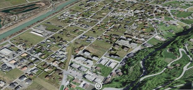 For rent – New Minergie 2.5 room apartment with large balcony and indoor parking in Aproz (Residence The Cube) - Photo 1