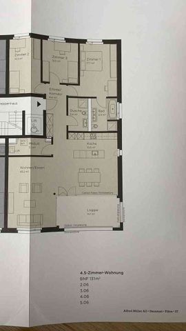 4.5 Zimmer, 125 m², 2. Stock - Photo 4