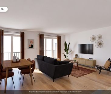 location Appartement T4 DE 94.4m² À COURBEVOIE - Photo 1