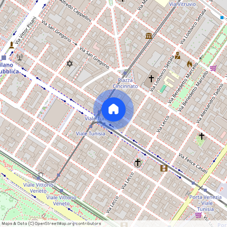 Via Felice Casati 21 Buenos Aires Buenos Aires, Porta Venezia Milano