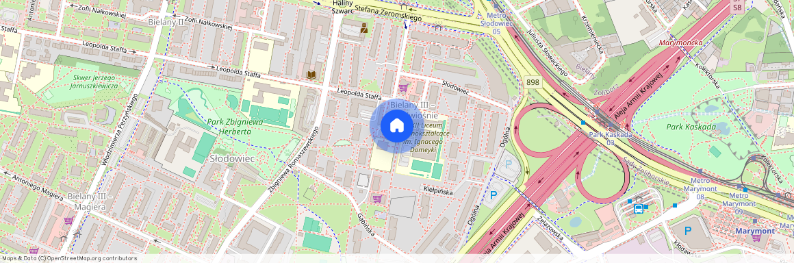 Warszawa Bielany, Leopolda Staffa
